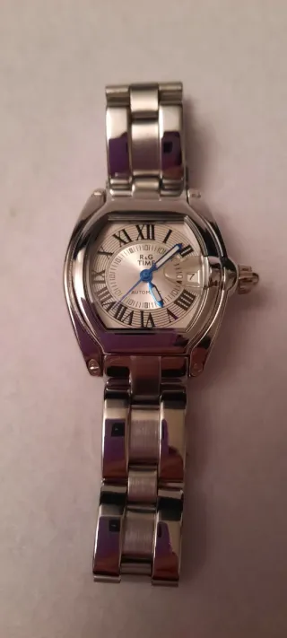 Orologio Uomo Automatico R&G TIME Argento