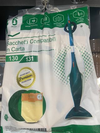 Sacchetti Folletto Compatibili Carta 130/131