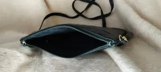 Bolso piel negro