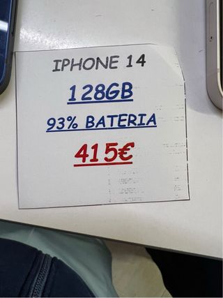 iPhone 12 128GB Azul  iPhone 13 128GB Blanco Y 14