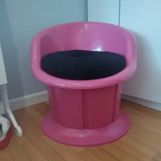 Sillón IKEA POPPTORP rosa vintage