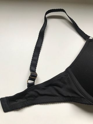 Sujetador Push Up Negro 85C