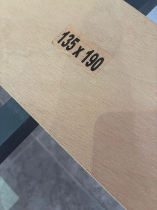 Somier de láminas 135x190 cm [Como nuevo!]