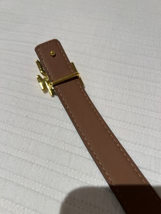 Cinturón Marrón y Dorado