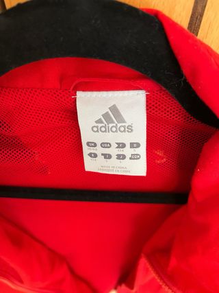 Chándal Adidas España Rojo y Negro