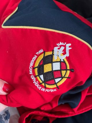 Chándal Adidas España Rojo y Negro