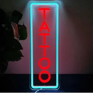 Lampada Neon LED "TATTOO" 44cm