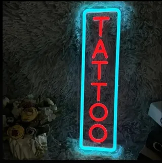 Lampada Neon LED "TATTOO" 44cm