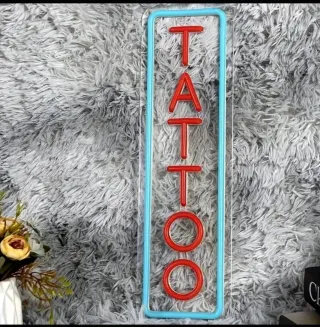 Lampada Neon LED "TATTOO" 44cm