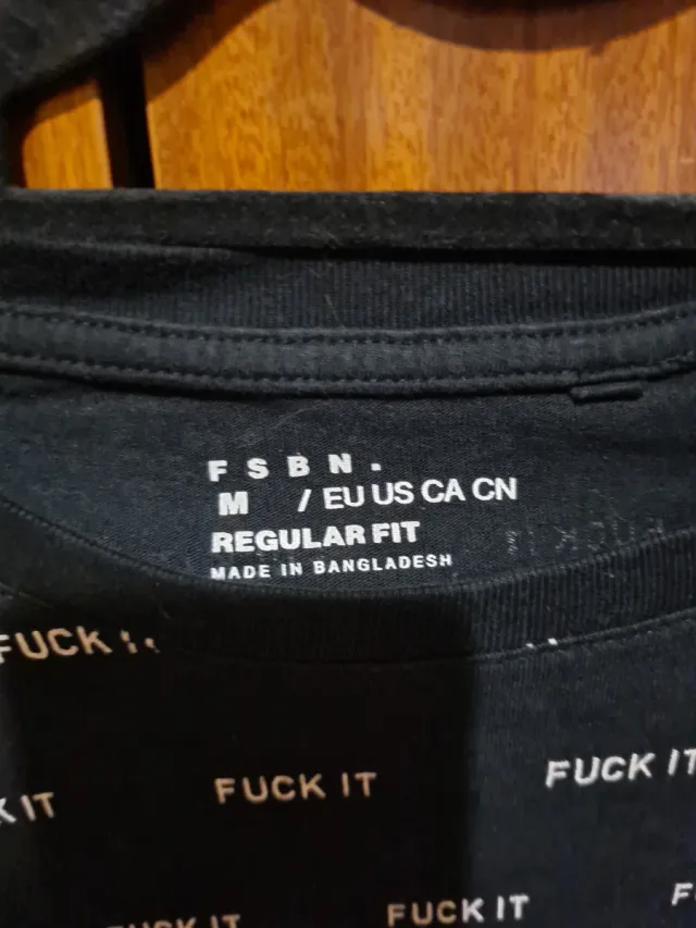 Camiseta Fishbone Fuck It Talla M