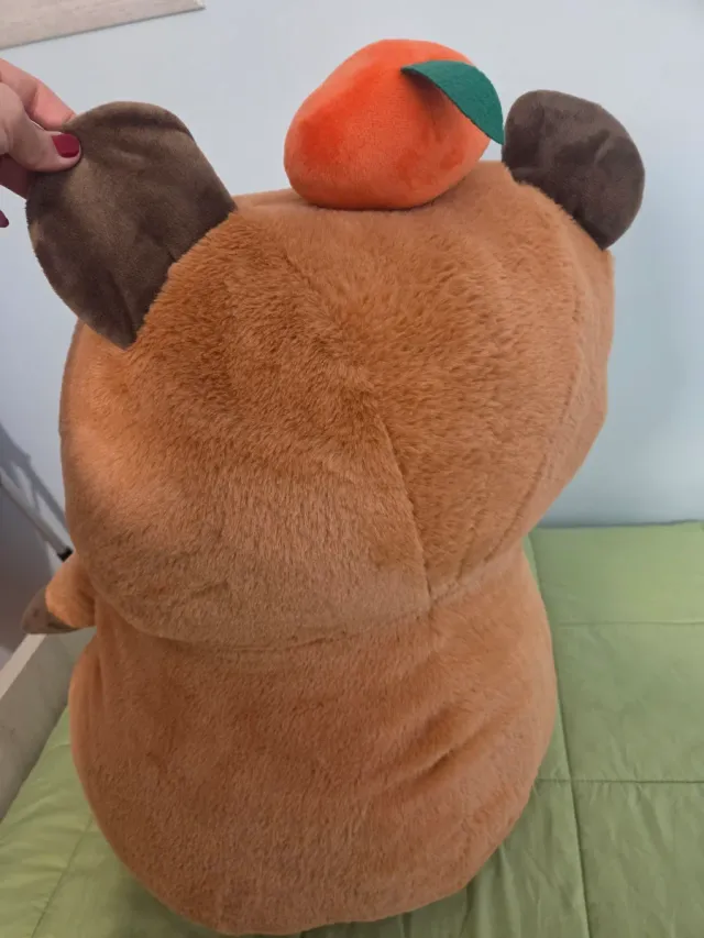 Peluche Capibara Gigante Naranja