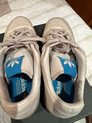 Adidas Forum Beige/Gris Talla 44