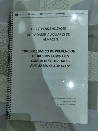 Pack libros Actividades Auxiliares de Almacén