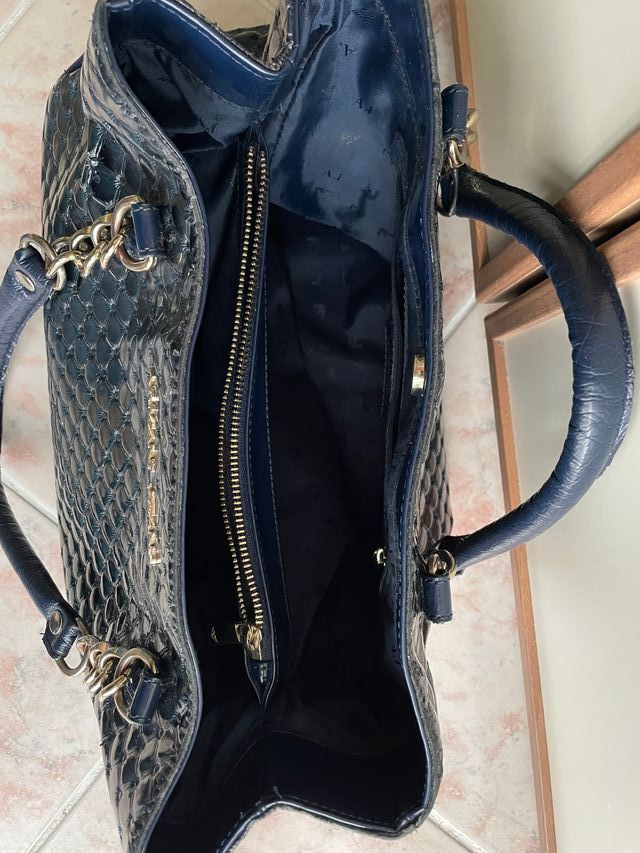 Borsa Armani Jeans blu scuro