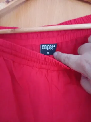 Pantalón corto Snipes rojo
