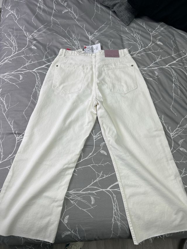 Pantaloncino ampio bianco da donna