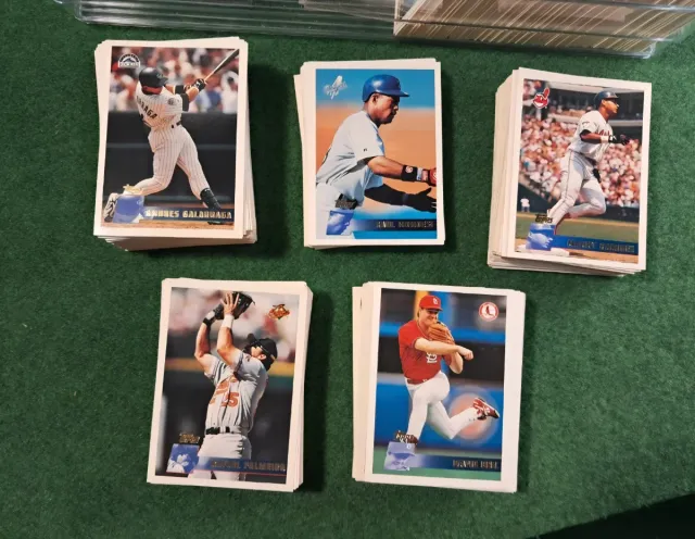 Lote 500 MLB cards