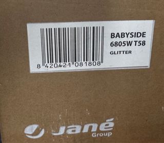 Culla Jané Babyside Glitter con letto agganciabile