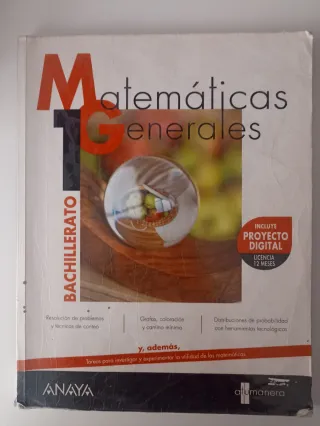 Matemáticas Generales.