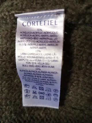 Jersey grueso de punto trenzado