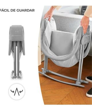 Minicuna Kinderkraft Gris