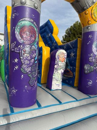 Castillo hinchable 6,5x5,5x5m