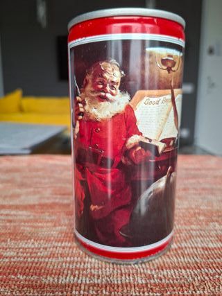 Coca Cola Lattine Babbo Natale - Set Completo