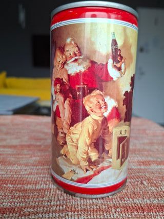Coca Cola Lattine Babbo Natale - Set Completo
