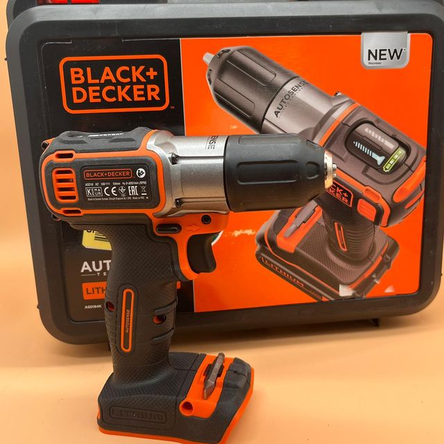 Taladro Black+Decker AutoSense 18V