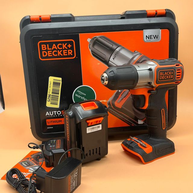 Taladro Black+Decker AutoSense 18V