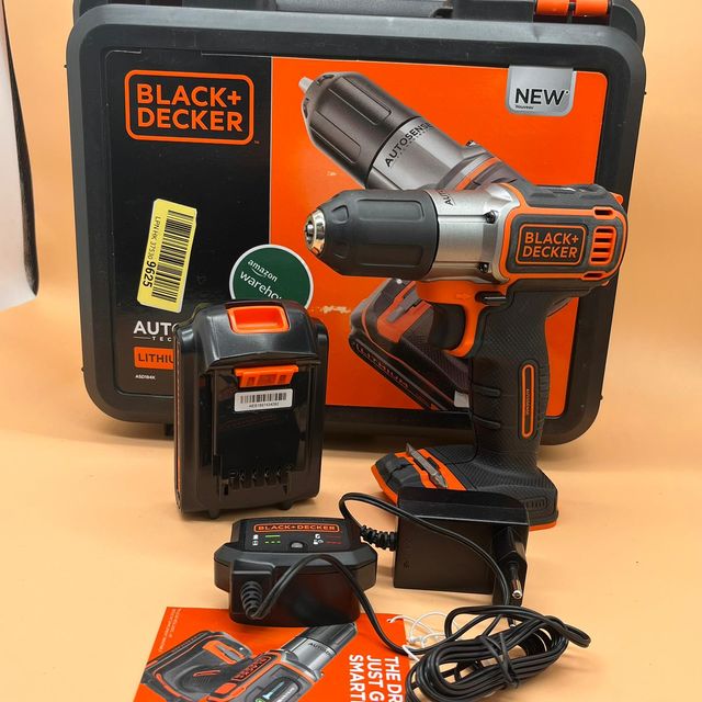 Taladro Black+Decker AutoSense 18V