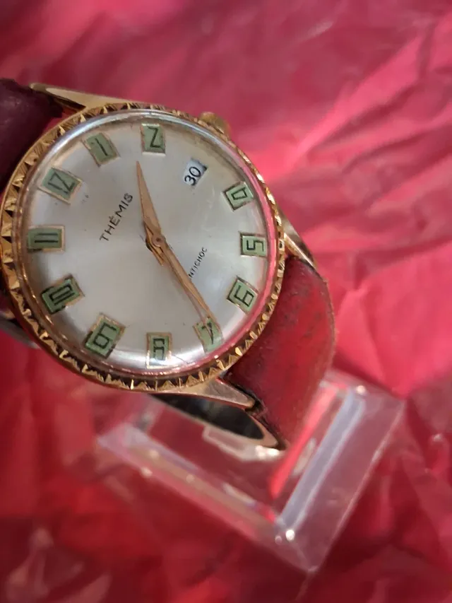 Orologio Themis Vintage Meccanico a Carica Manuale