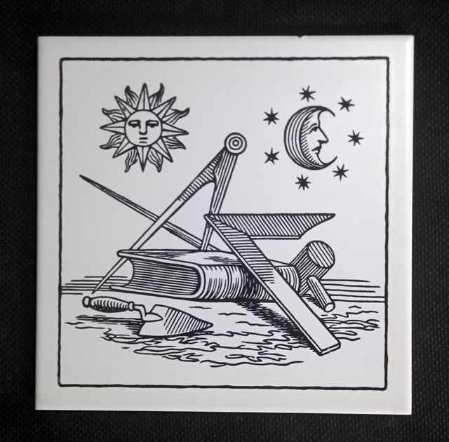 Azulejo Decorativo Massoneria