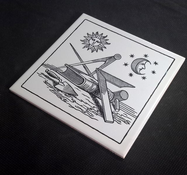 Azulejo Decorativo Massoneria