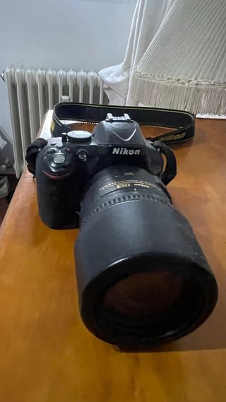 Nikon D5200 + Objetivo 55-300mm VR