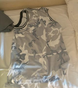 Camiseta sin mangas Nike camuflaje