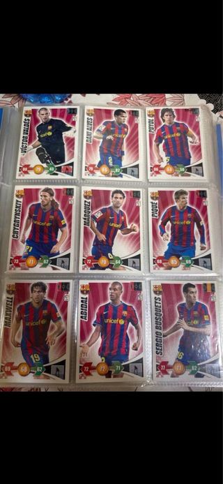 Álbum cromos Adrenalyn XL Liga 2009