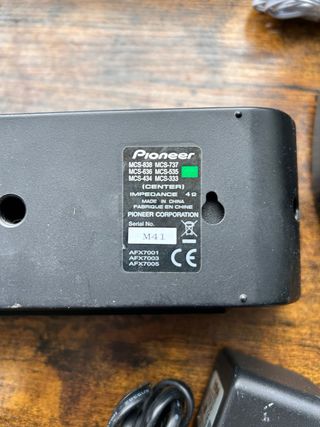 Altavoces Pioneer Negro/Gris