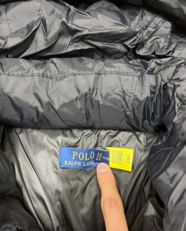 Abrigo Polo Ralph Lauren Negro