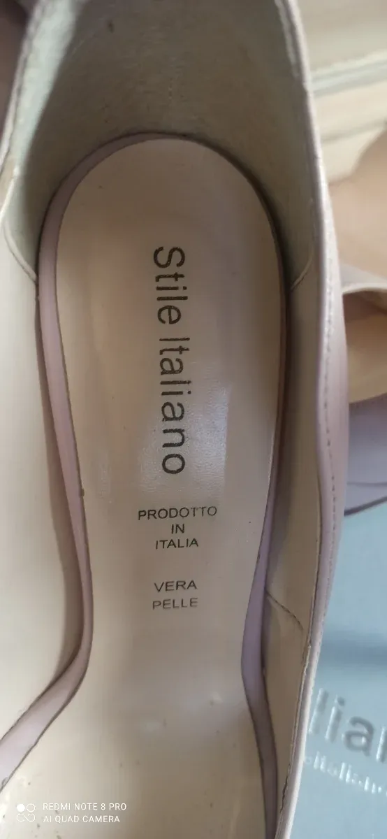 Zapatos Italianos Beige Tacón Plataforma