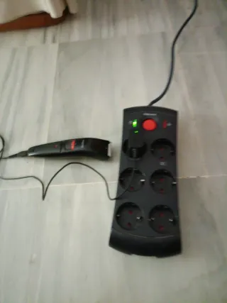 Regleta 6 enchufes alargador
