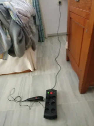 Regleta 6 enchufes alargador