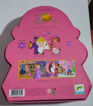 Puzzle Djeco La Cenicienta 36 piezas
