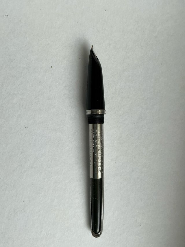 Pluma Estilográfica Parker 51 Negra y Dorada