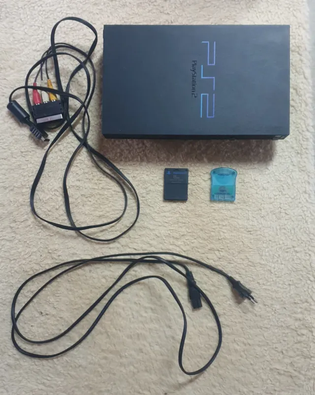 Consola PS2 Negra + Pack Accesorios