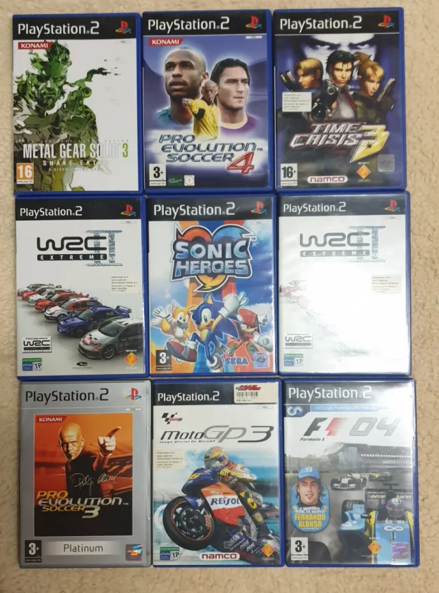 Consola PS2 Negra + Pack Accesorios