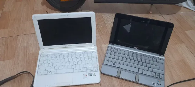 Due computer portatili HP e Samsung