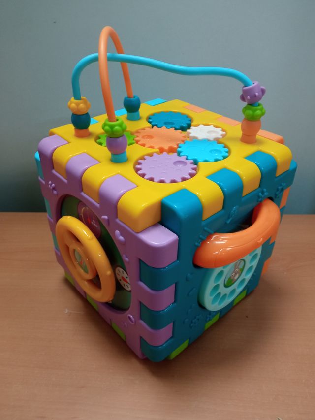 Cubo Actividades Bebé Multiactividad