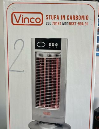 Stufa a carbonio Vinco 70181 NSKT-90A.01