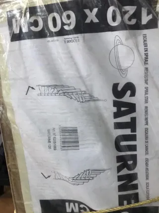 Escalera de caracol SATURNE 120